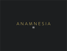 Tablet Screenshot of anamnesia.com